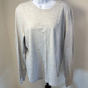 lululemon athletica Gray Long Sleeve Tee